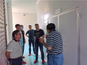 考察共青口罩厂实况