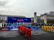 合影